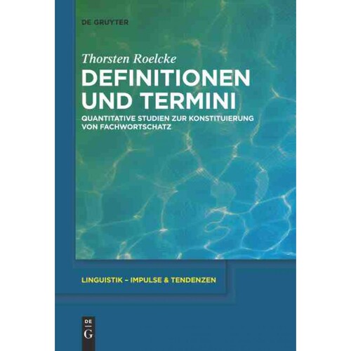 按需印刷不退不换DEG Definitionen und Termini[9783110295375]