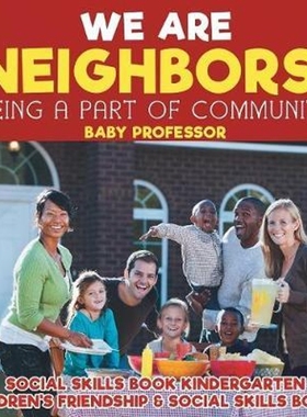 预订We Are Neighbors! Being a Part of Community - Social Skills Book Kindergarten Children's Friendship & Social Skills
