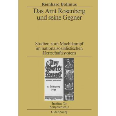 按需印刷DEG Das Amt Rosenberg und seine Gegner[9783486545012]