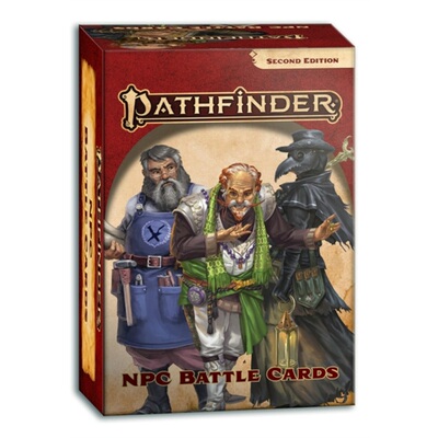 预订Pathfinder NPC Battle Cards (P2)[9781640782716]