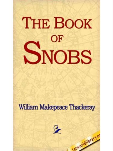 预订不退不换Book of Snobs