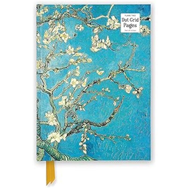 现货Vincent van Gogh: Almond Blossom (Foiled Dot Grid Journal)[9781835626092]