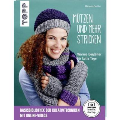 预订不退不换德语 Mützen und mehr stricken:Warme Begleiter für kalte Tage. Basis-Bibliothek
