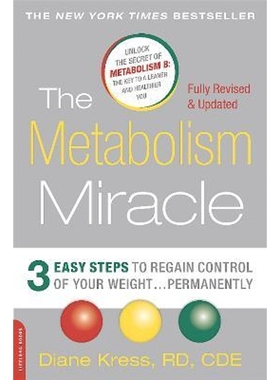 预订The Metabolism Miracle, Revised Edition:3 Easy Steps to Regain Control of Your Weight . . . Permanently