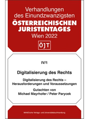 预订【德语】Digitalisierung des Rechts - Herausforderungen und Voraussetzungen