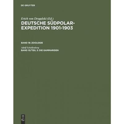 按需印刷不退不换DEG Deutsche Südpolar Expedition 1901 1903, Band 10 Teil 3, Die Gammariden[9783111056968]