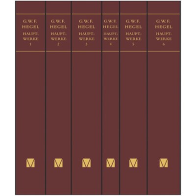 预订【德语】Hauptwerke in sechs Bänden:Jenaer Kritische Schriften; Phänomenologie des Geist