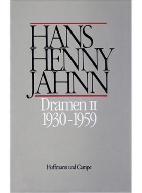 预订【德语】Werke in Einzelbanden. Hamburger Ausgabe / Dramen II[9783455038378]