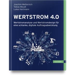 预订不退不换德语 Wertstrom 4.0:Wertstromanalyse und Wertstromdesign für eine schlanke, digitale Auft
