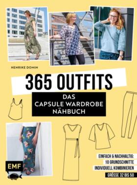 预订【德语】 365 Outfits - Das Capsule Wardrobe Nähbuch:Einfach und nachhaltig: 10 Gru