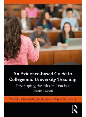 按需印刷不退不换An Evidence-based Guide to College and University Teaching:Developing the Model Teacher[9780367629847]