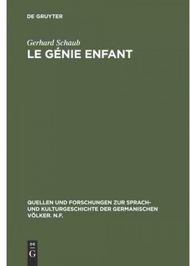 按需印刷不退不换DEG Le génie enfant[9783110038149]