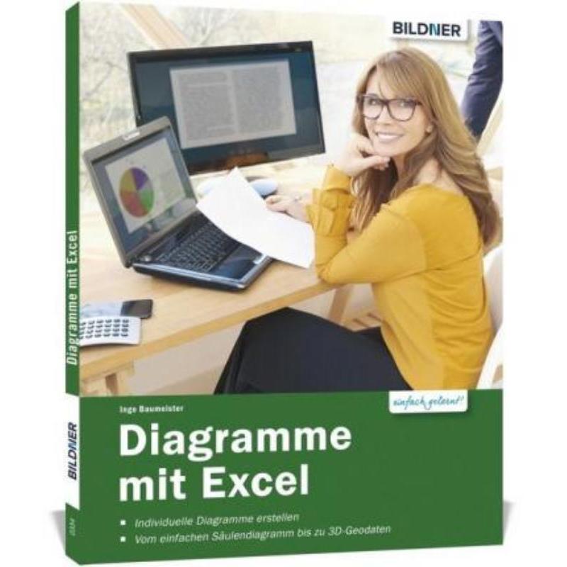 预订【德语】 Diagramme mit Excel:So visualisieren Sie Ihre Daten in Excel - vom einfachen Säulen