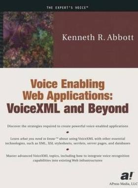预订Voice Enabling Web Applications:VoiceXML and Beyond