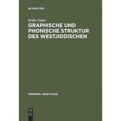 按需印刷DEG Graphische und phonische Struktur des Westjiddischen[9783484150522]