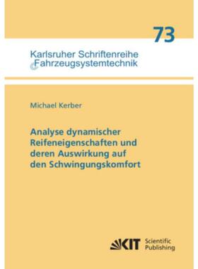 预订【德语】 Analyse dynamischer Reifeneigenschaften und deren Auswirkung auf den Schwingungskom