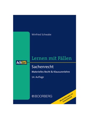 预订【德语】Sachenrecht:Materielles Recht & Klausurenlehre, Lernen mit F?llen