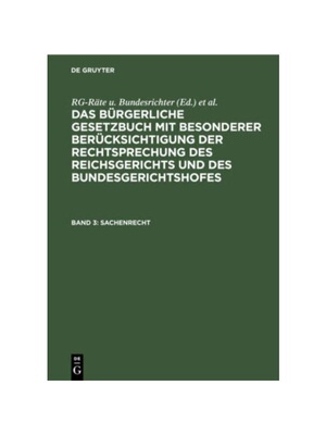 预订不退不换德语Sachenrecht: