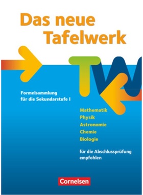 预订【德语】 Das neue Tafelwerk - Formelsammlung für die Sekundarstufe I - Östliche[9783060401093]