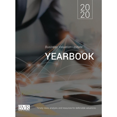 按需印刷不退不换Business Valuation Update Yearbook 2020[9781621501862]