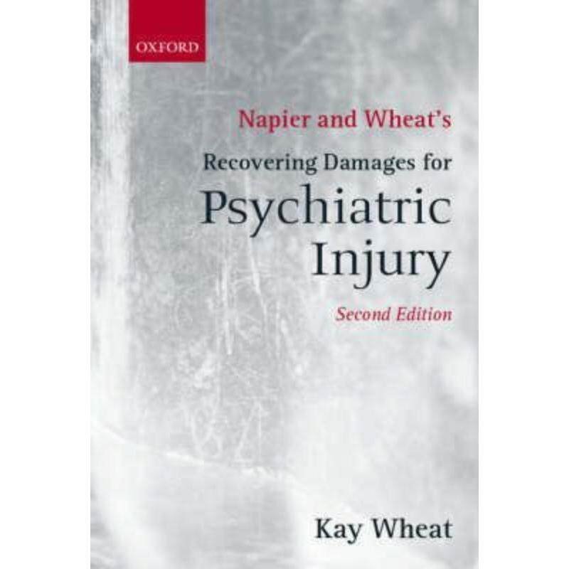 预订Napier and Wheat's Recovering Damages for Psychiatric Injury
