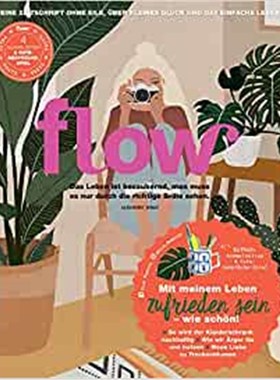 预订【德语】Flow Nummer 60 (6/2021):Eine Zeitschrift ohne Eile, über kleines Glück und das