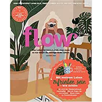 预订【德语】Flow Nummer 60 (6/2021):Eine Zeitschrift ohne Eile, über kleines Glück und das