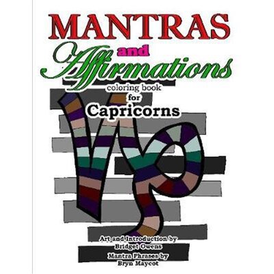 按需印刷Mantras and Affirmations Coloring Book for Capricorns[9780359263622]