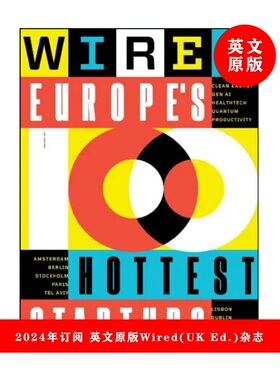 英文原版杂志 Wired(UK Ed.)【无线(英国版)】 一年订阅