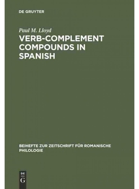 按需印刷DGYT Verb complement compounds in Spanish[9783111208305]