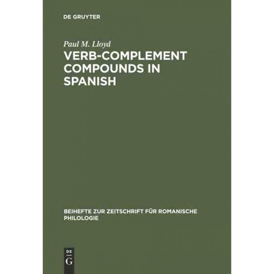 按需印刷DGYT Verb complement compounds in Spanish[9783111208305]