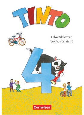 预订不退不换德语 Tinto Sachunterricht - Neubearbeitung 2018 - 4. Schuljahr Arbeitsblätt[9783060842568]