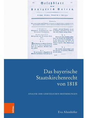 预订不退不换德语Das bayerische Staatskirchenrecht von 1818