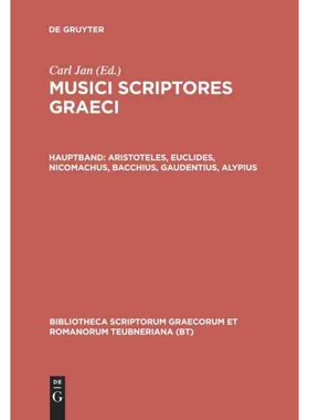 按需印刷DEG Aristoteles, Euclides, Nicomachus, Bacchius, Gaudentius, Alypius[9783598717765]