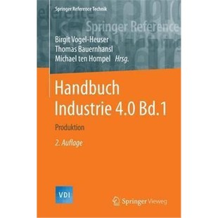 德语 Bd.1 Handbuch 4.0. Produktion Industrie 预订