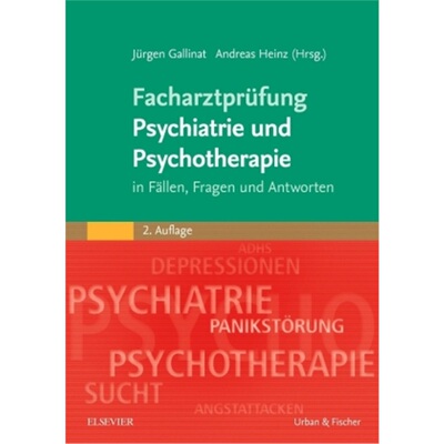 预订不退不换德语Facharztprufung Psychiatrie und Psychotherapie[9783437234224]