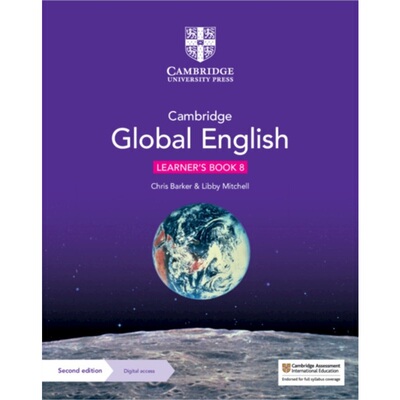 预订Cambridge Global English Learner's Book 8 with Digital Access (1 Year)[9781108816649]