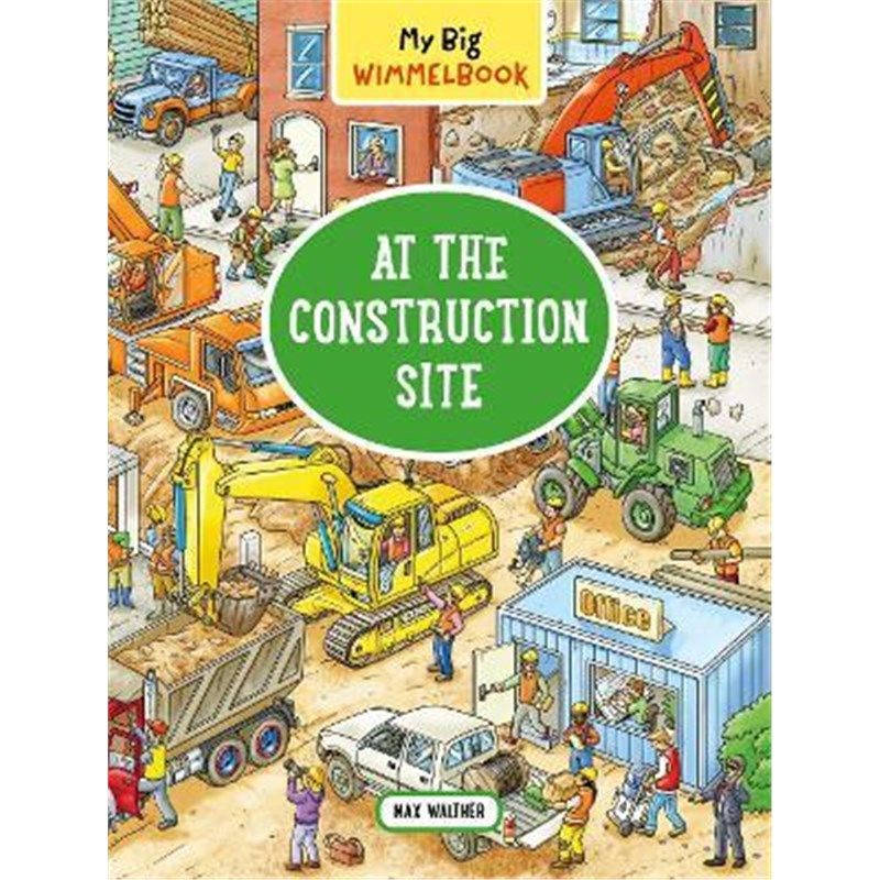 现货 My Big Wimmelbook At the Construction Site 我的大发现绘本 英文原版 儿童读物 上海外文书店