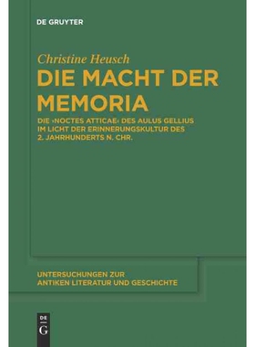 按需印刷DEG Die Macht der memoria[9783110245370]