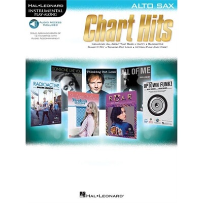 预订不退不换Chart Hits - Alto Saxophone[9781495023026]