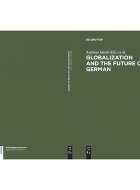 按需印刷不退不换DGYT Globalization and the Future of German[9783110179187]