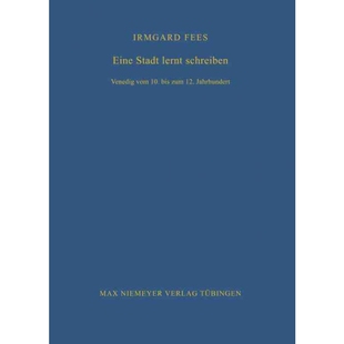 按需印刷不退不换DEG Eine Stadt lernt schreiben[9783484821033]