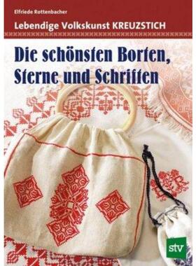 预订不退不换德语 Lebendige Volkskunst Kreuzstich:Die schönsten Borten, Sterne und Schrifte