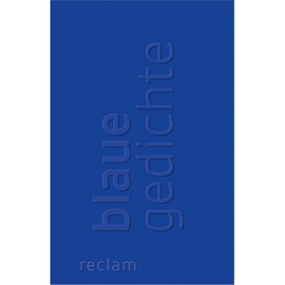 预订【德语】Blaue Gedichte[9783150189252]