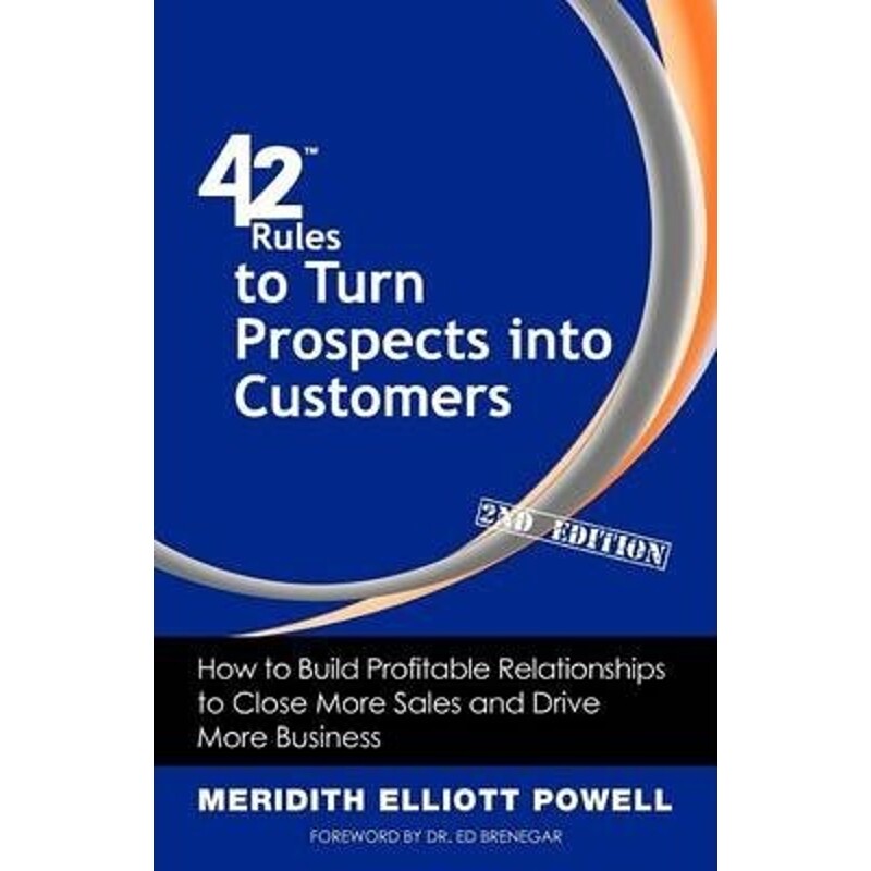 按需印刷不退不换42 Rules to Turn Prospects into Customers (2nd Edition)[9781607730941]