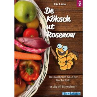 预订不退不换德语 De Köksch ut Rosenow 2:Das Kochbuch Nr. 2 zur Kochschule ut 