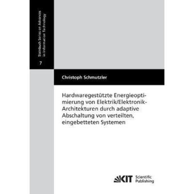 预订【德语】 Hardwaregestützte Energieoptimierung von Elektrik/Elektronik-Architekturen durch ad