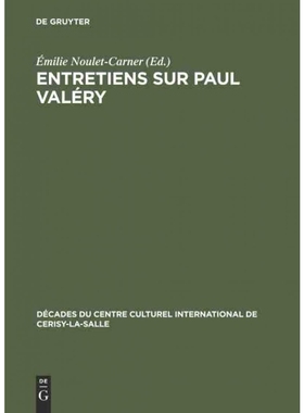 按需印刷DEG Entretiens sur Paul Valéry[9783111046488]