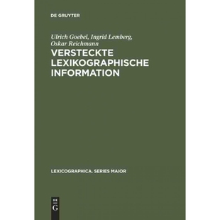 按需印刷DEG Versteckte lexikographische Information[9783484309654]