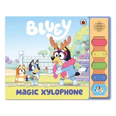 Bluey: Magic Xylophone Sound Book 蓝色小狗系列 布鲁伊 儿童动画 魔法木琴发声书